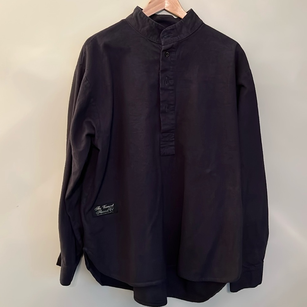Unisex flannel tunic